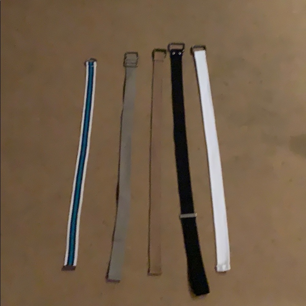 5 belts